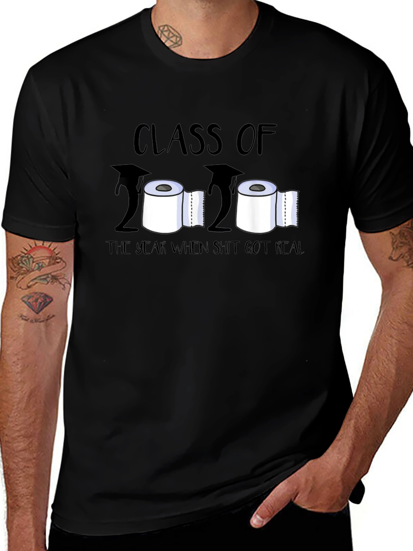 Variant 16 of Class of 2020 Toilet Paper T-Shirt