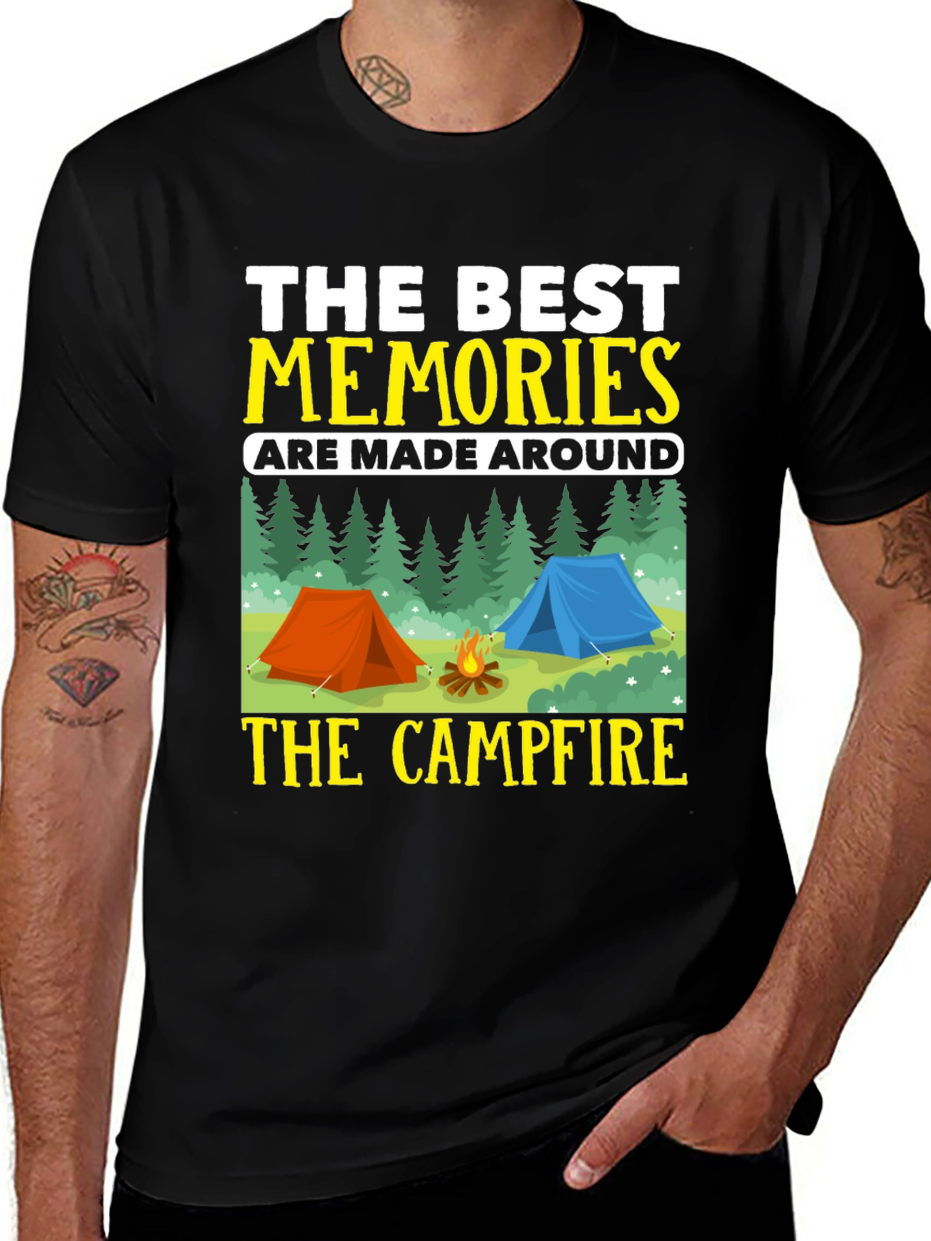 Variant 3 of Camping Memories T-Shirt
