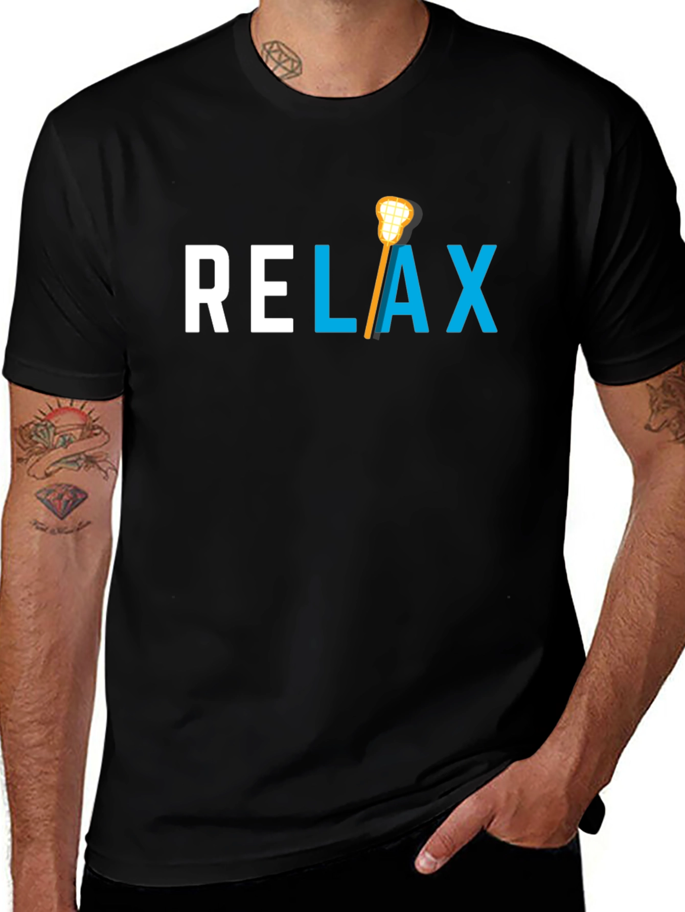 Variant 13 of Relax Lacrosse T-Shirt - Stylish Comfort