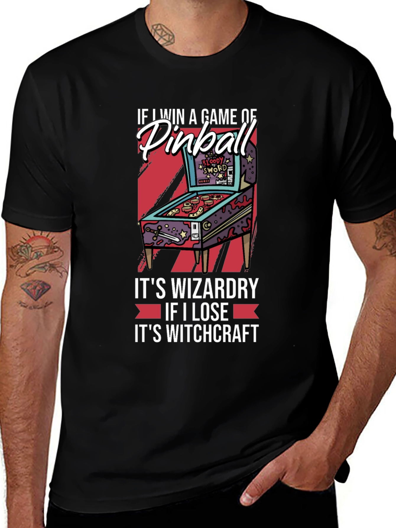 Variant 24 of Pinball Wizardry Graphic Tee
