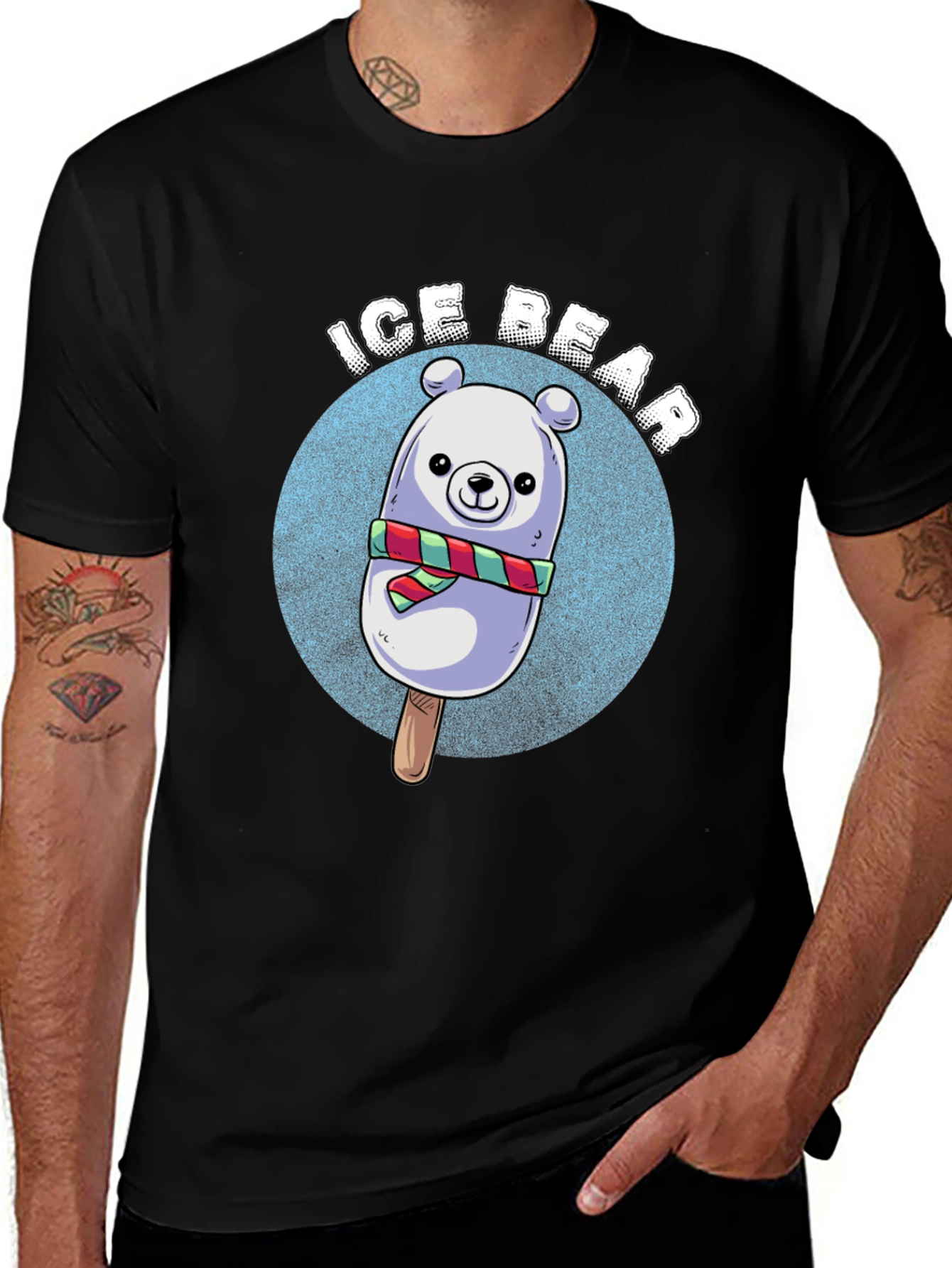 Variant 11 of Ice Bear Popsicle Graphic T-Shirt