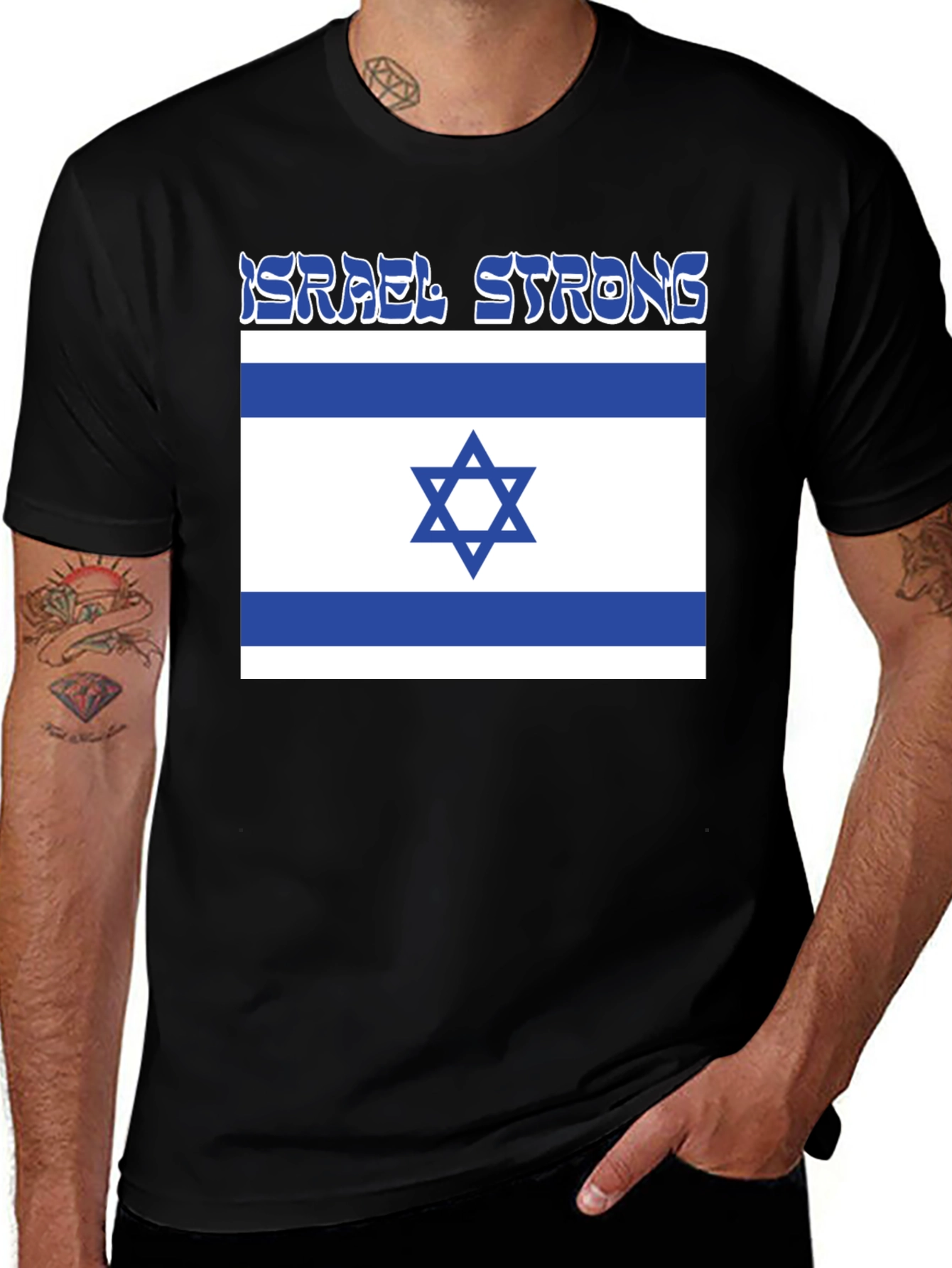 Israel Strong Flag T-Shirt