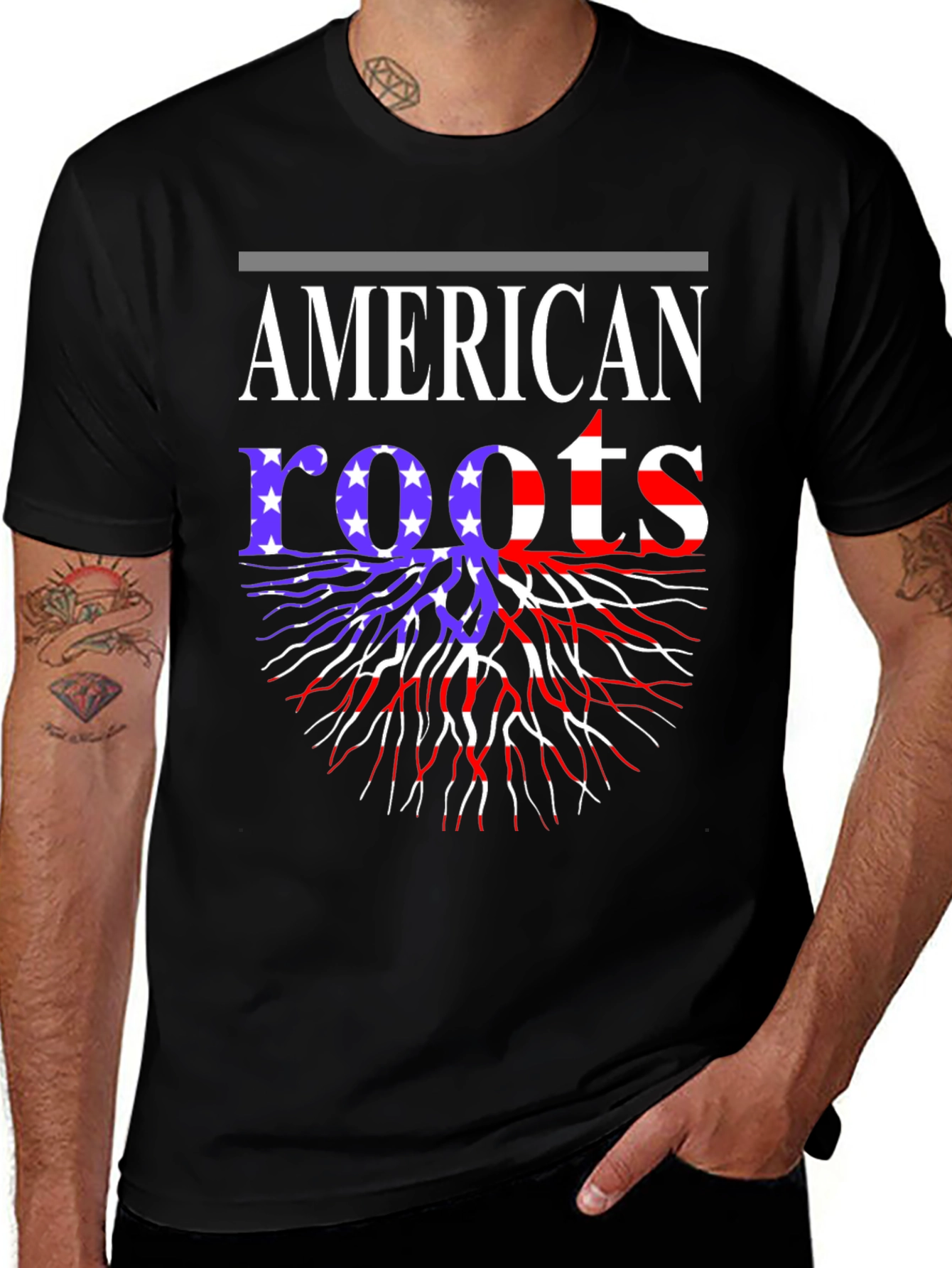 Variant 22 of American Roots Graphic Tee