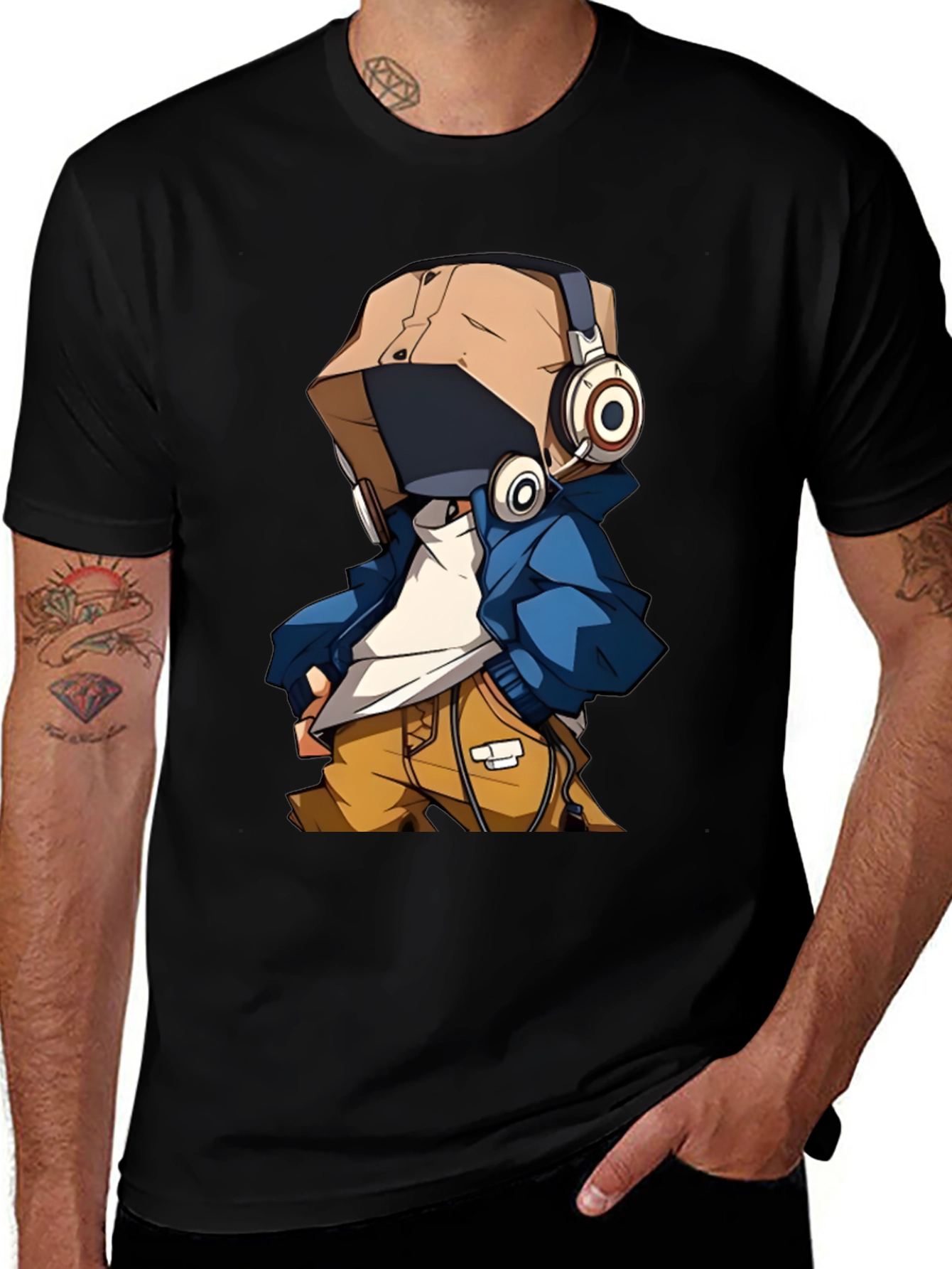 Variant 15 of Cool Cartoon Character T-Shirt