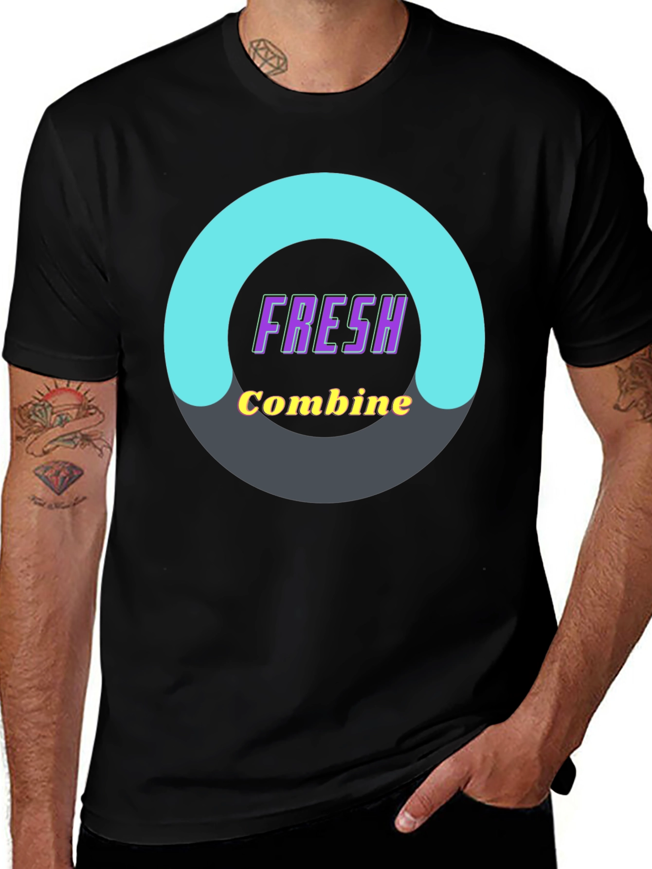 Variant 29 of Fresh Combine Graphic Tee - Stylish Cotton T-Shirt