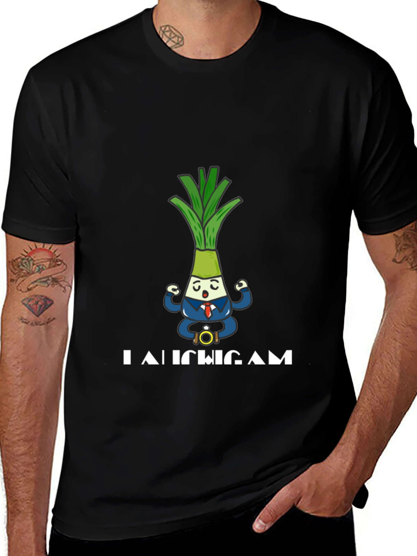 Variant 20 of Leek Man T-Shirt - I Am Leekigan
