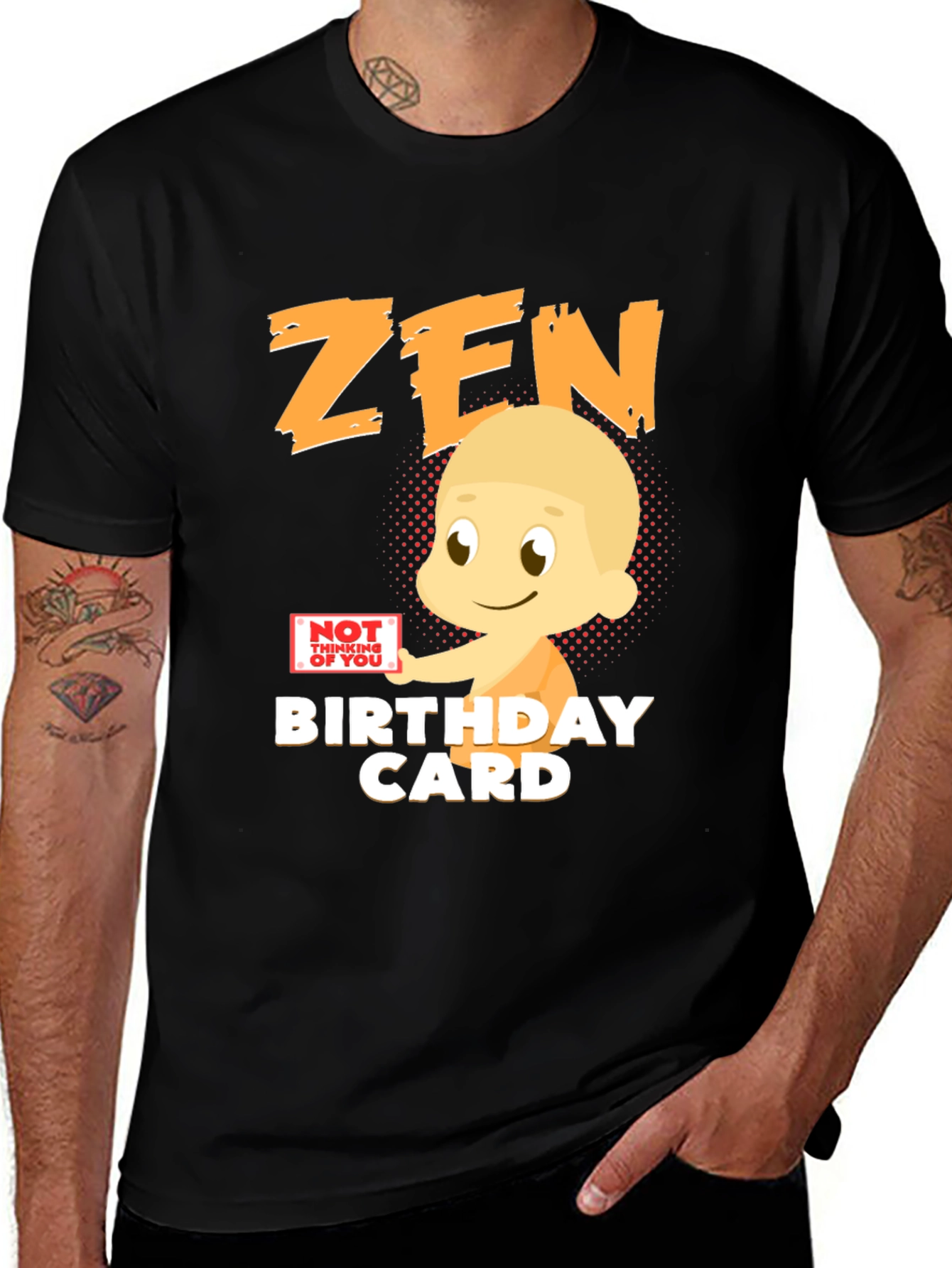 Zen Birthday Card T-Shirt