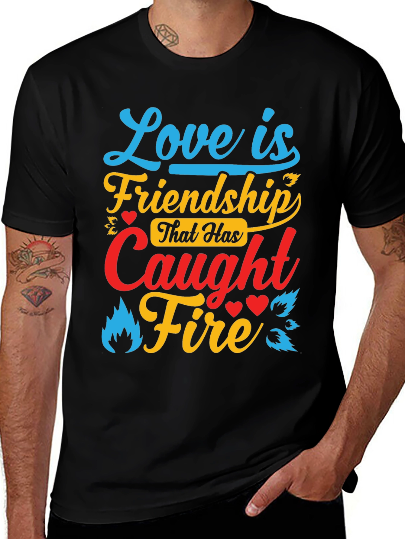 Variant 24 of Love is Friendship T-Shirt - Relationship Goals