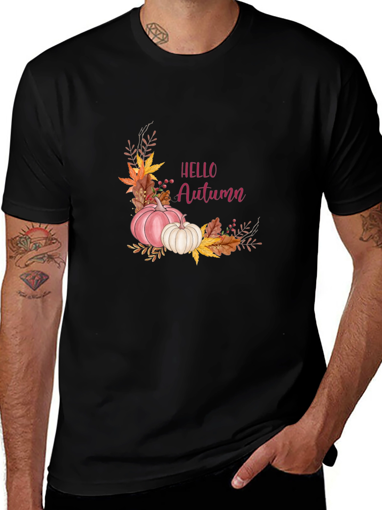 Hello Autumn Graphic Tee