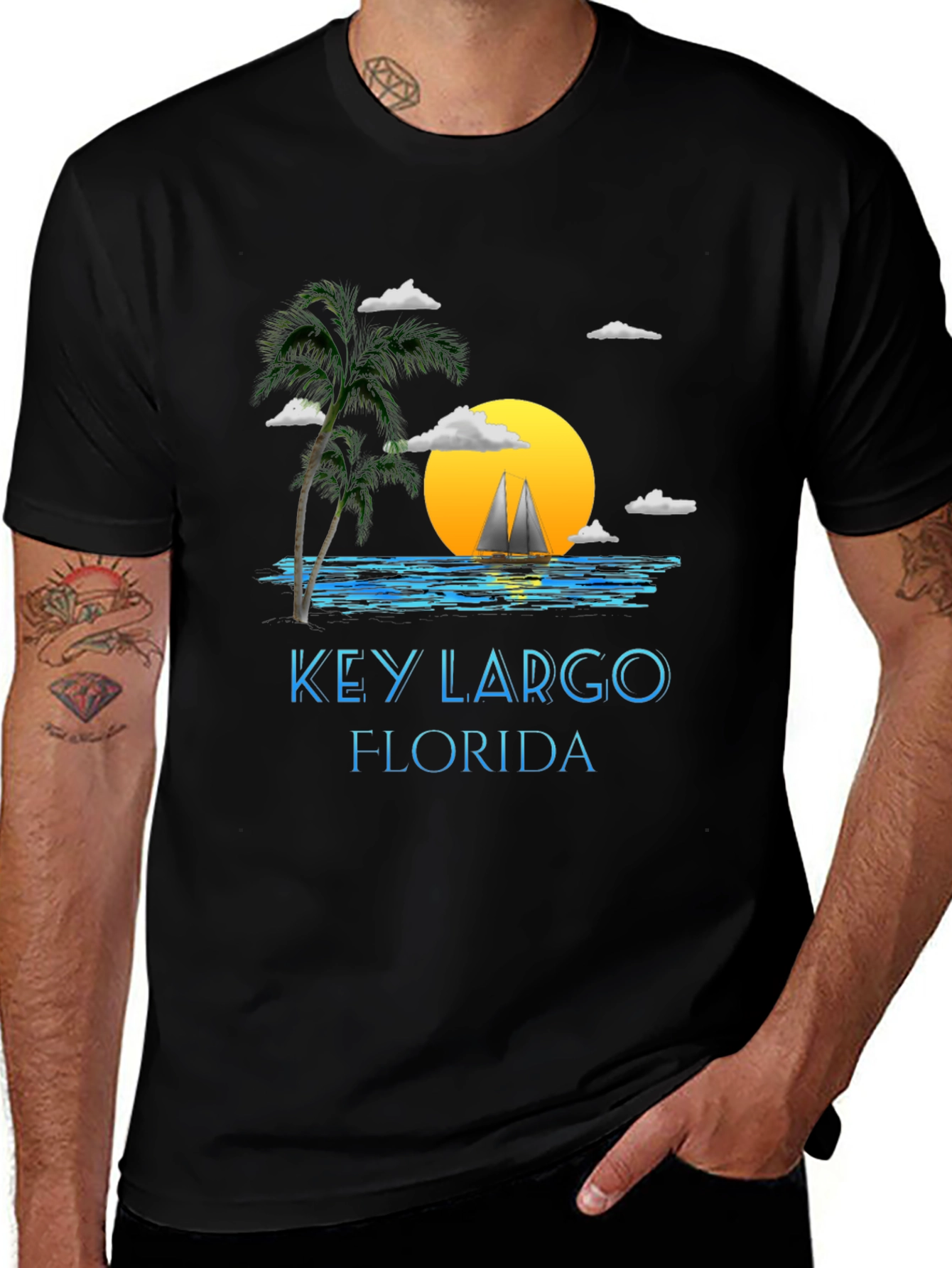 Variant 4 of Key Largo Florida T-Shirt
