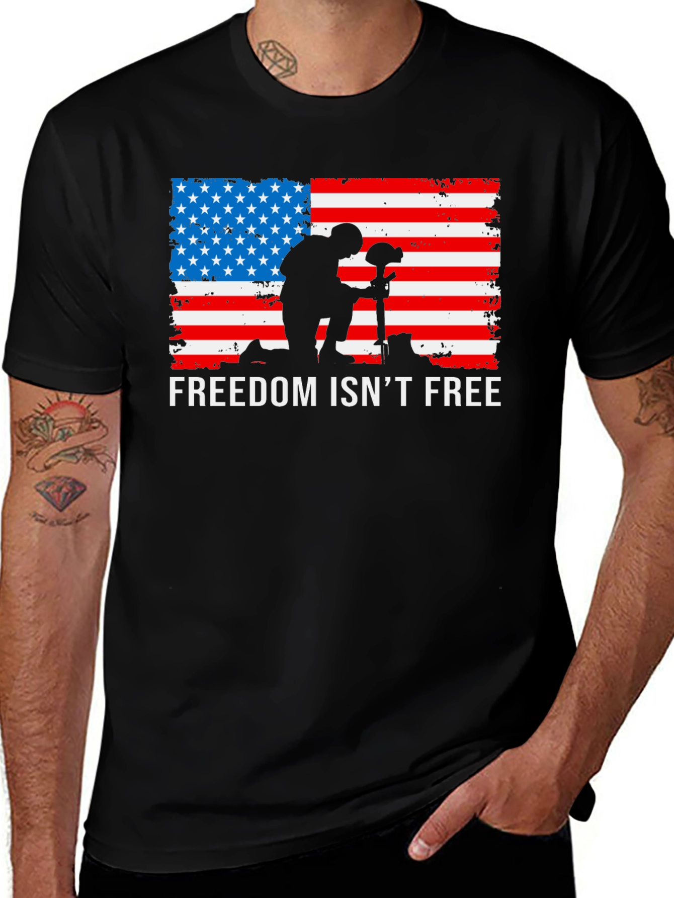 Freedom Isn't Free Patriotic T-Shirt