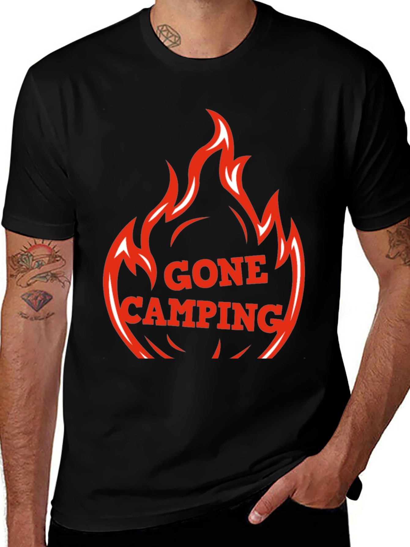 Variant 5 of Gone Camping Graphic T-Shirt