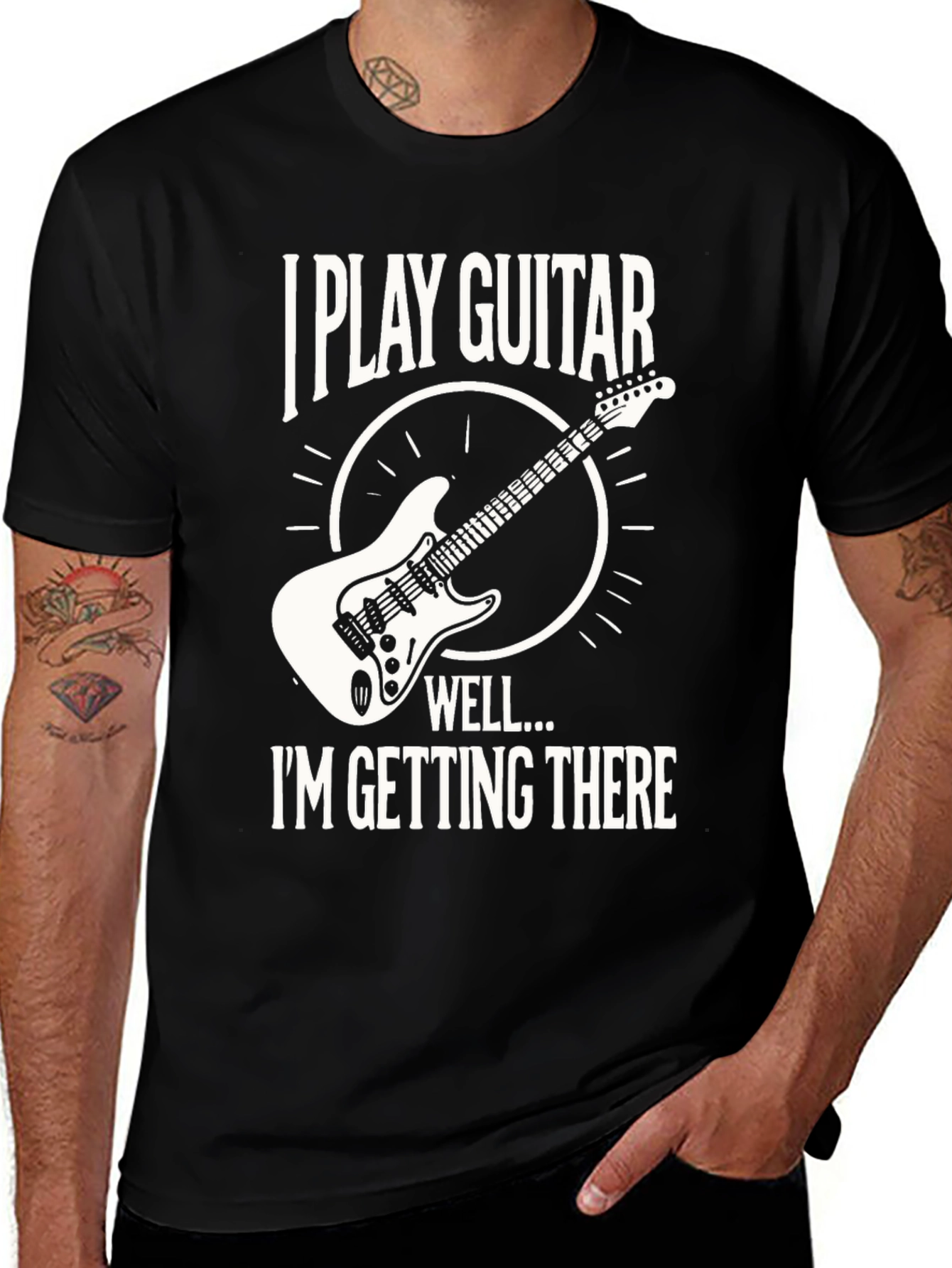 Variant 17 of I Play Guitar T-Shirt - Musician Humor Tee