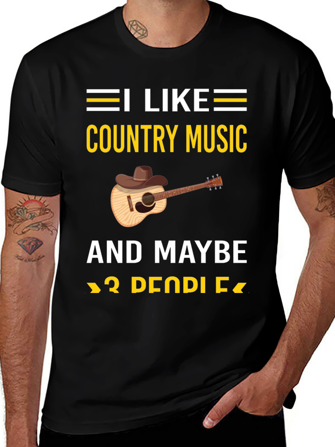 Variant 2 of Country Music Lover T-Shirt