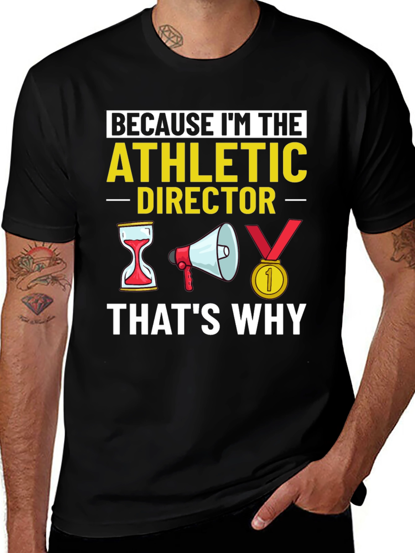 Variant 22 of Athletic Director T-Shirt