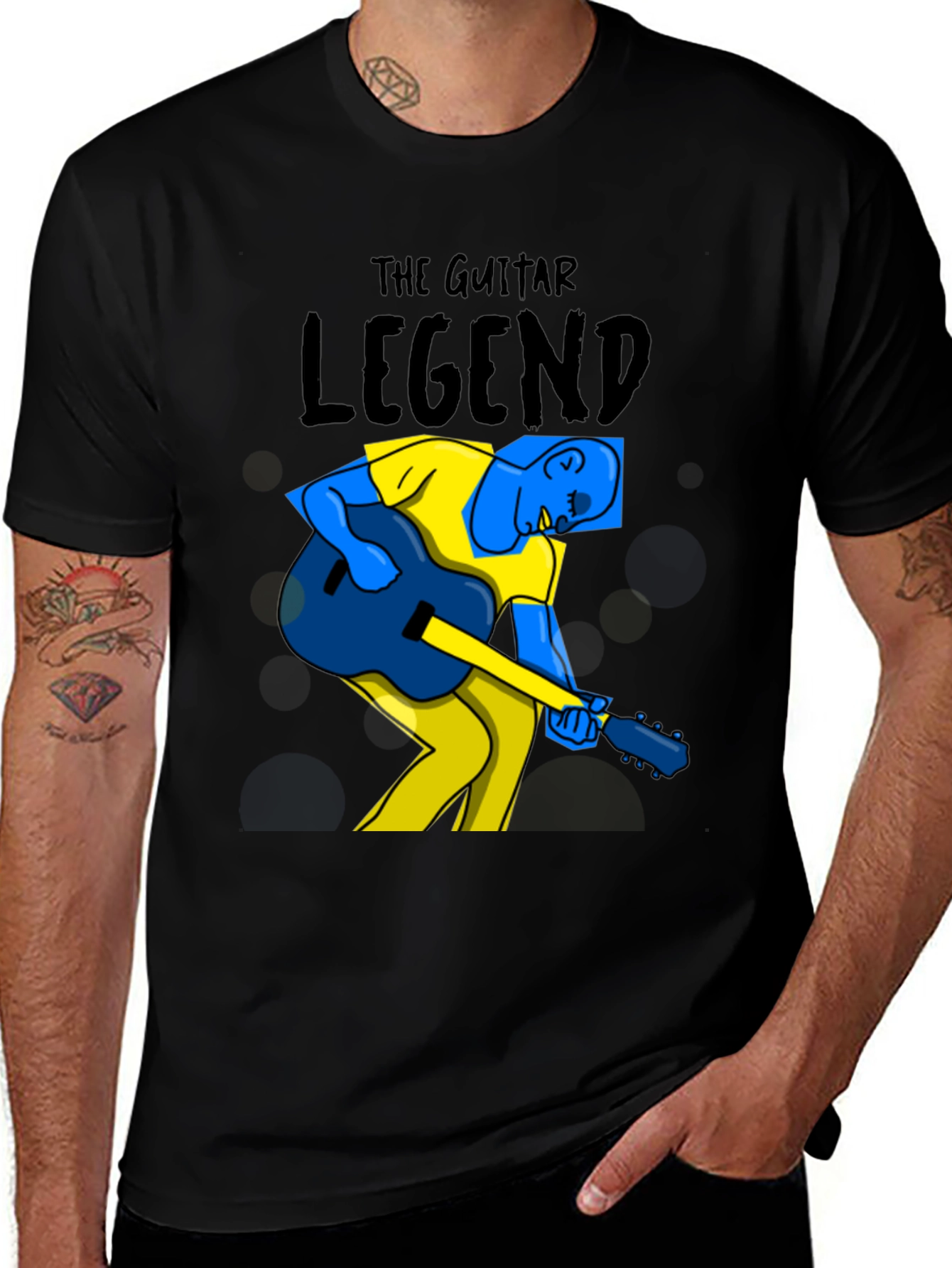 Variant 11 of Guitar Legend T-Shirt - Music Lover Tee