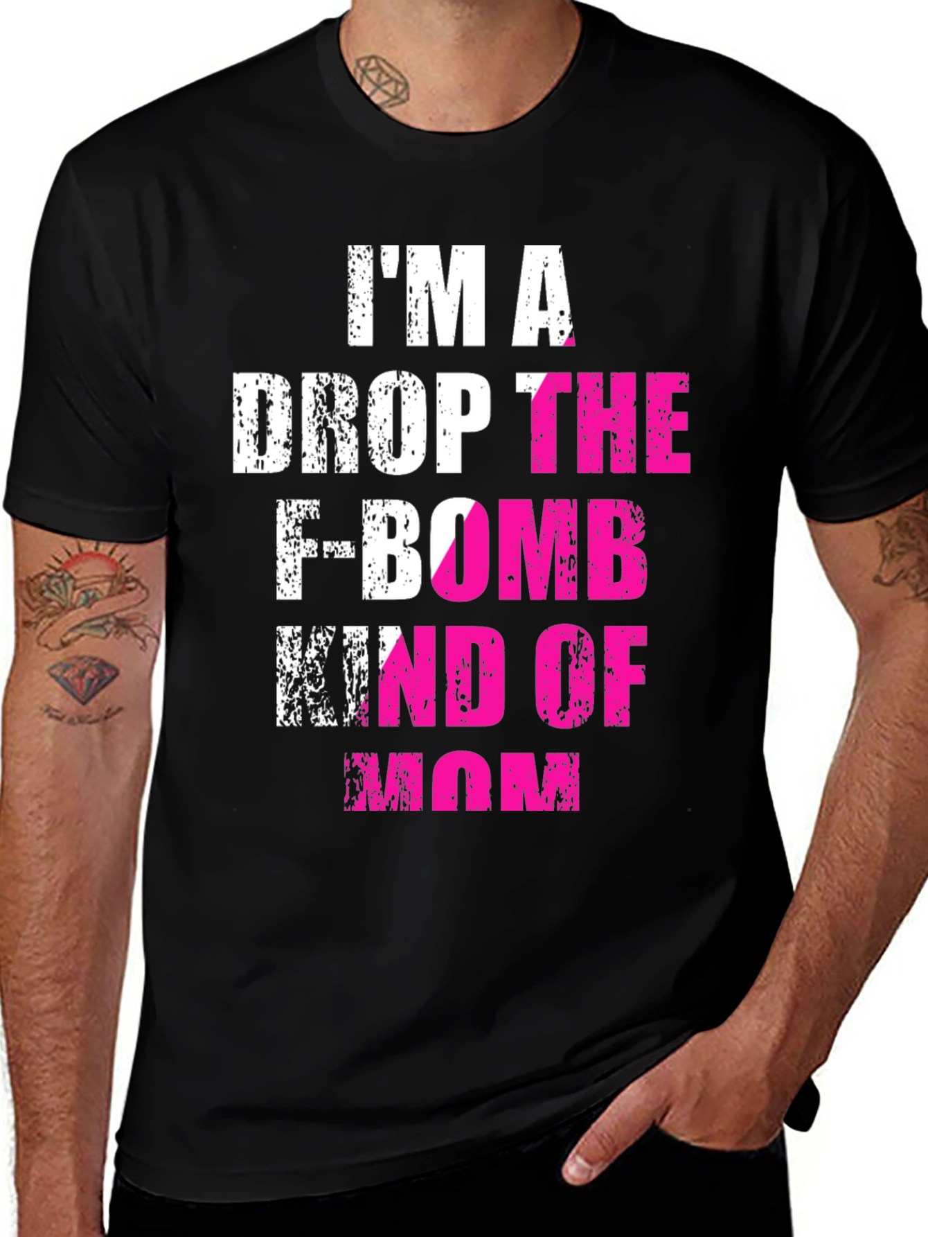 Variant 28 of I'm a Drop the F-Bomb Kind of Mom T-Shirt
