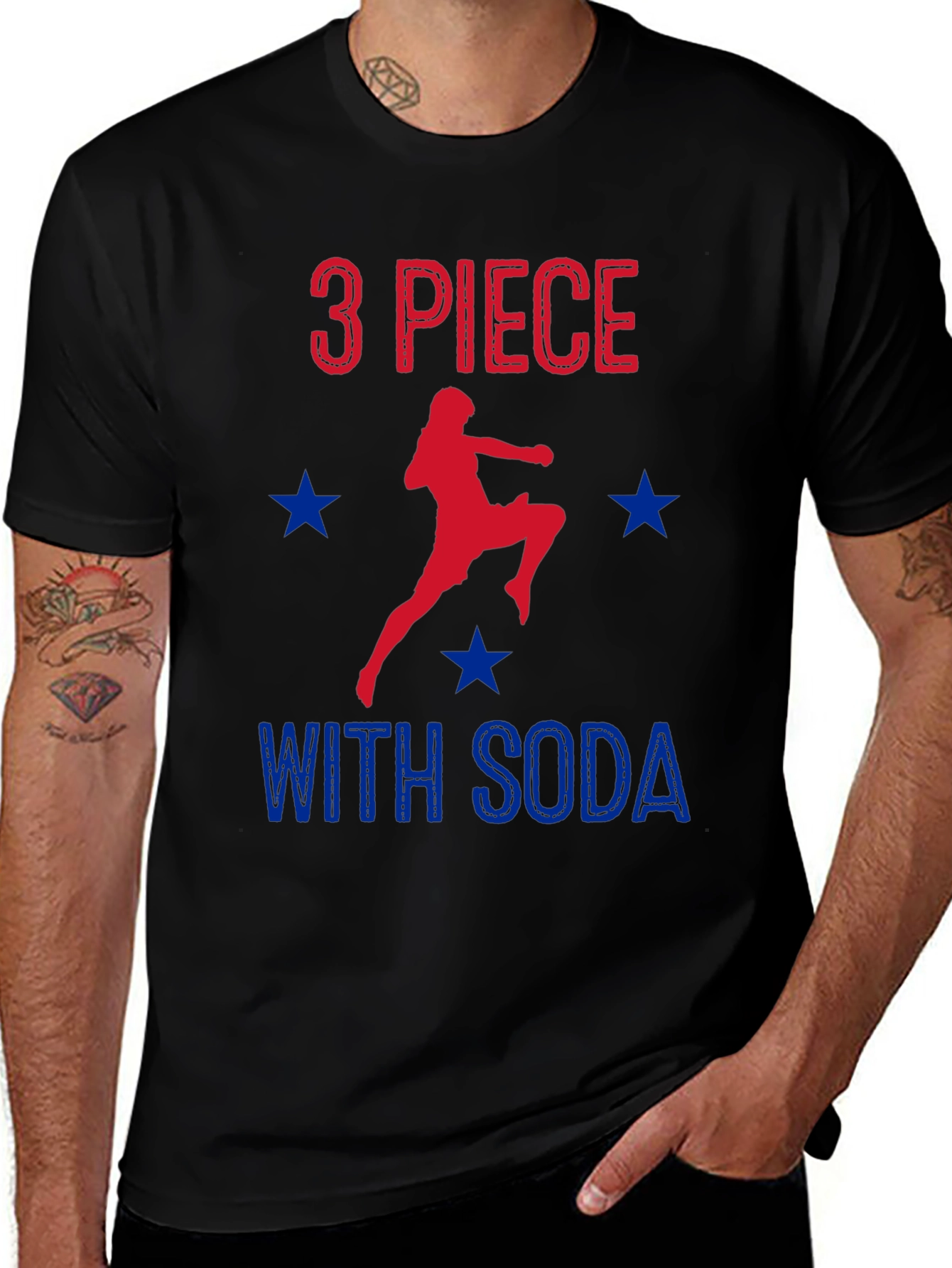 Variant 10 of 3 Piece With Soda Funny T-Shirt