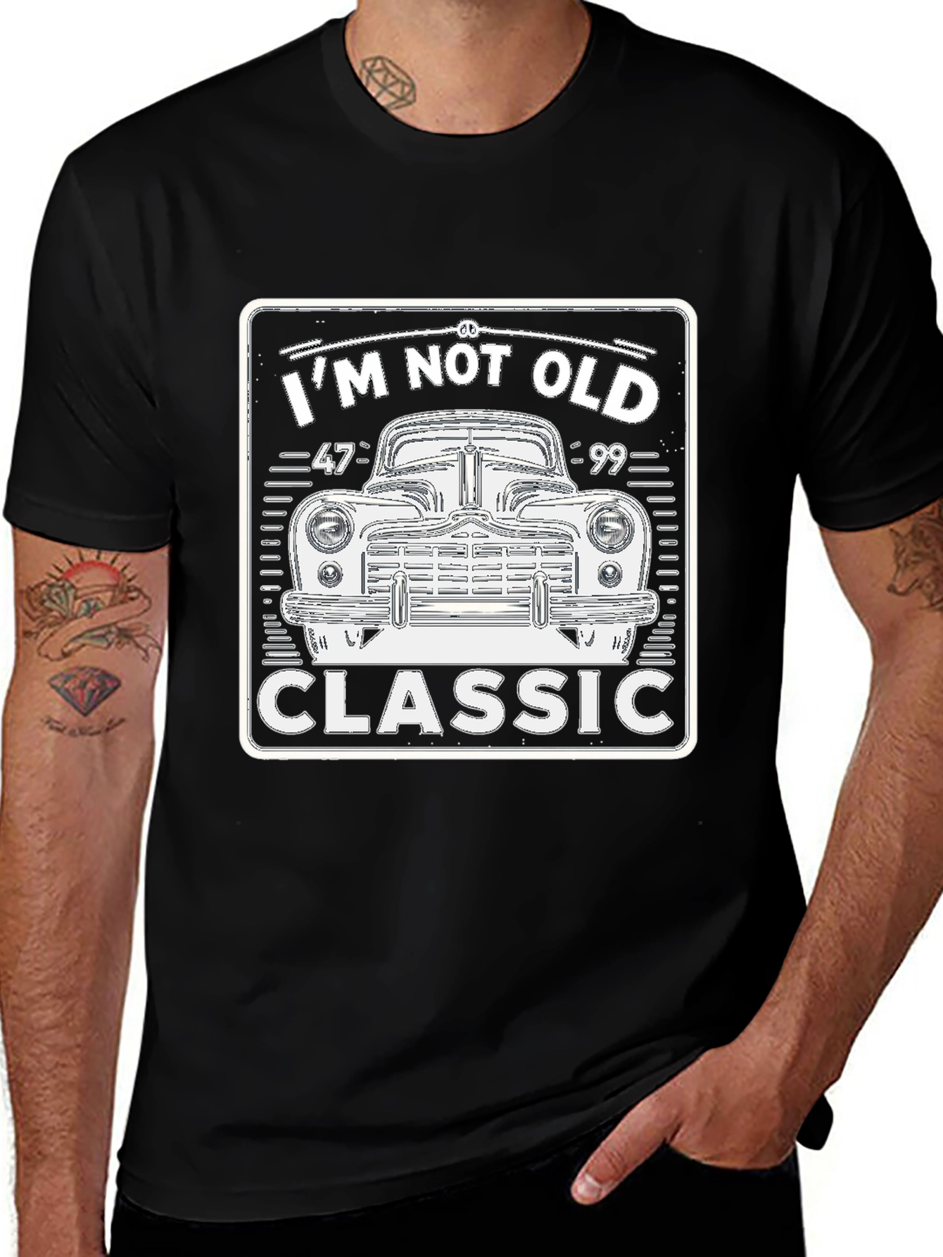 Variant 22 of I'm Not Old, I'm Classic Car T-Shirt