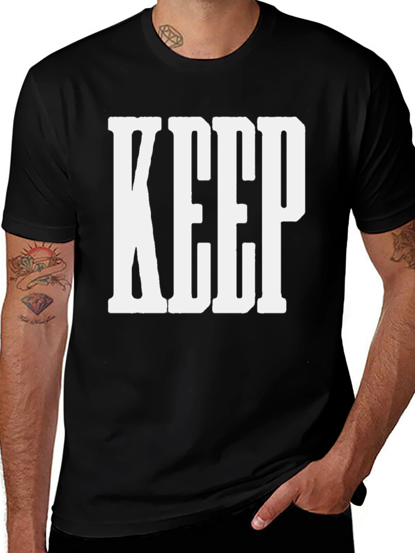 Variant 29 of Keep T-Shirt - Bold Graphic Tee