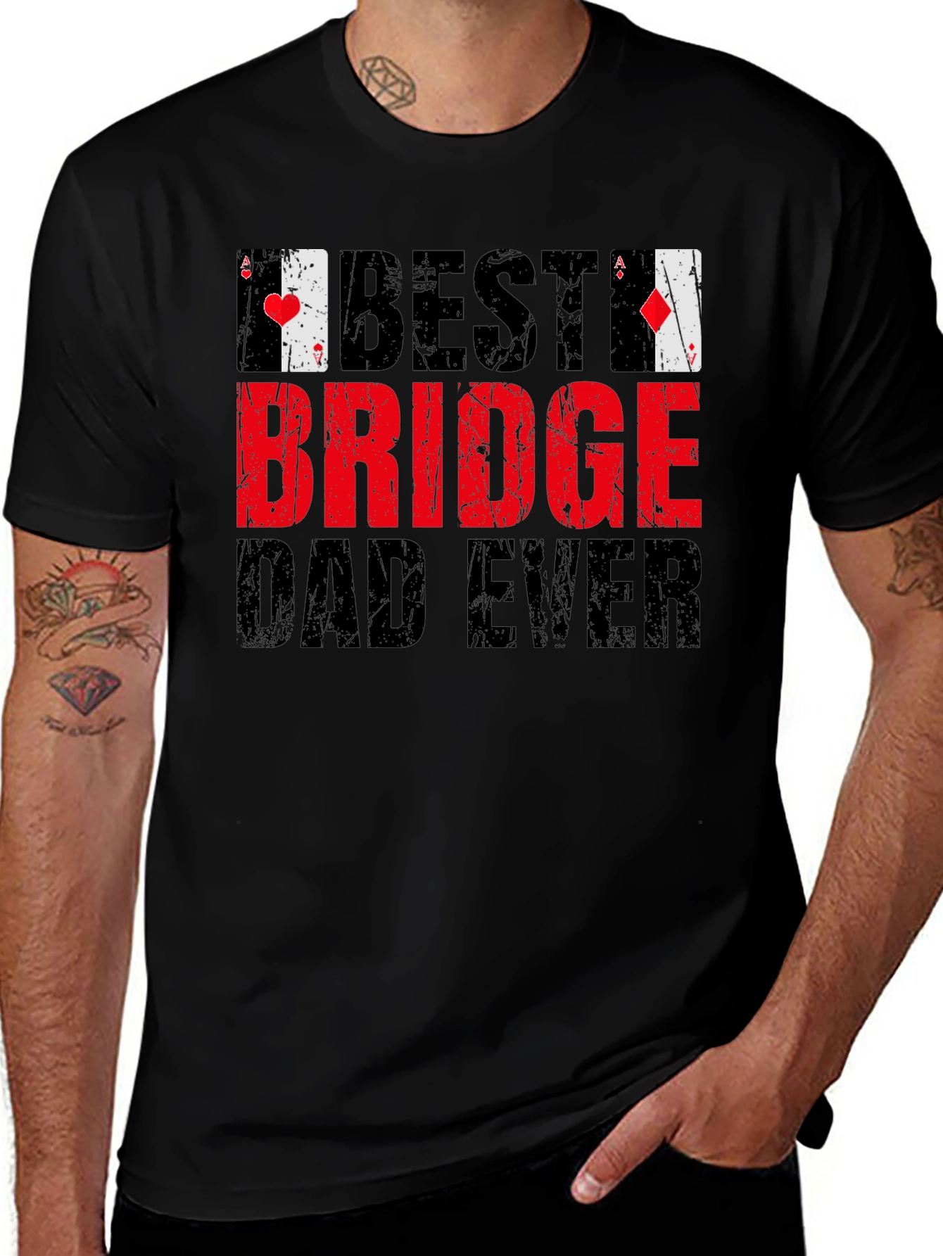 Variant 3 of Best Bridge Dad Ever Graphic Tee