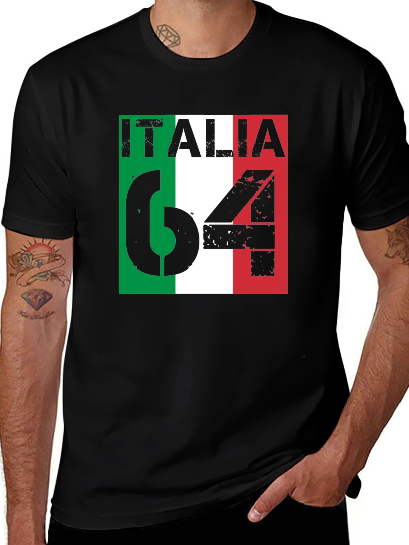 Italia 64 Tee - Italian Pride