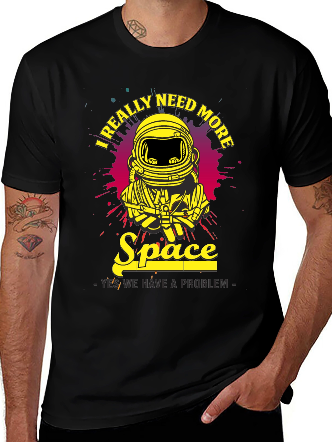 Variant 16 of Need More Space T-Shirt