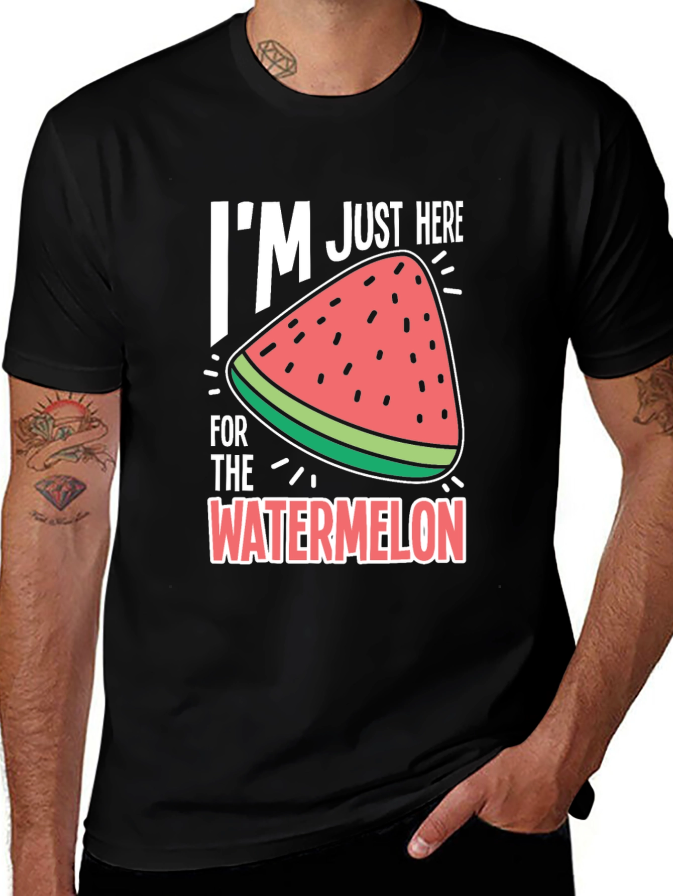 Variant 10 of I'm Just Here for the Watermelon T-Shirt