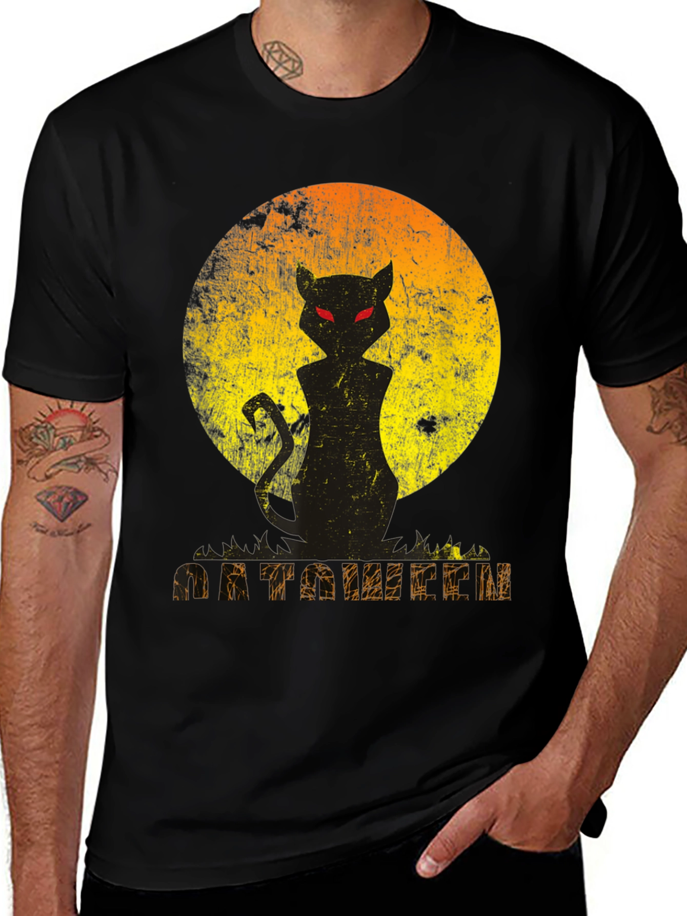 Variant 21 of Matshween Cat Graphic Tee