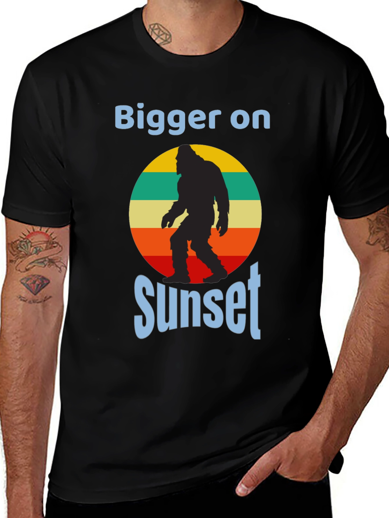 Variant 8 of Bigger on Sunset T-Shirt