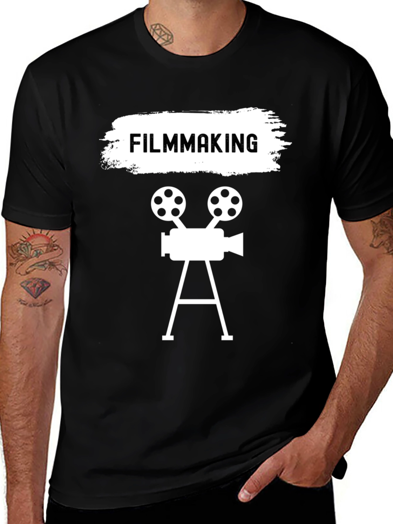 Variant 25 of Filmmaking T-Shirt - Movie Camera Design