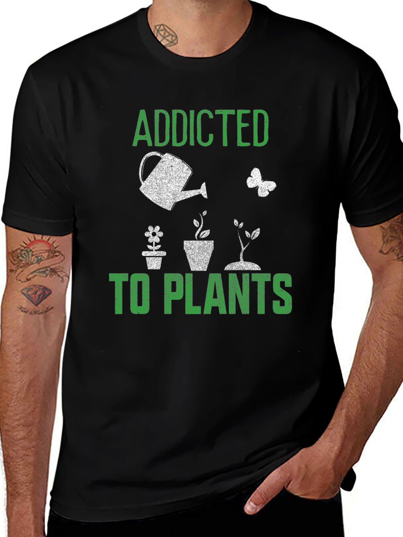 Variant 28 of Addicted to Plants Graphic Tee