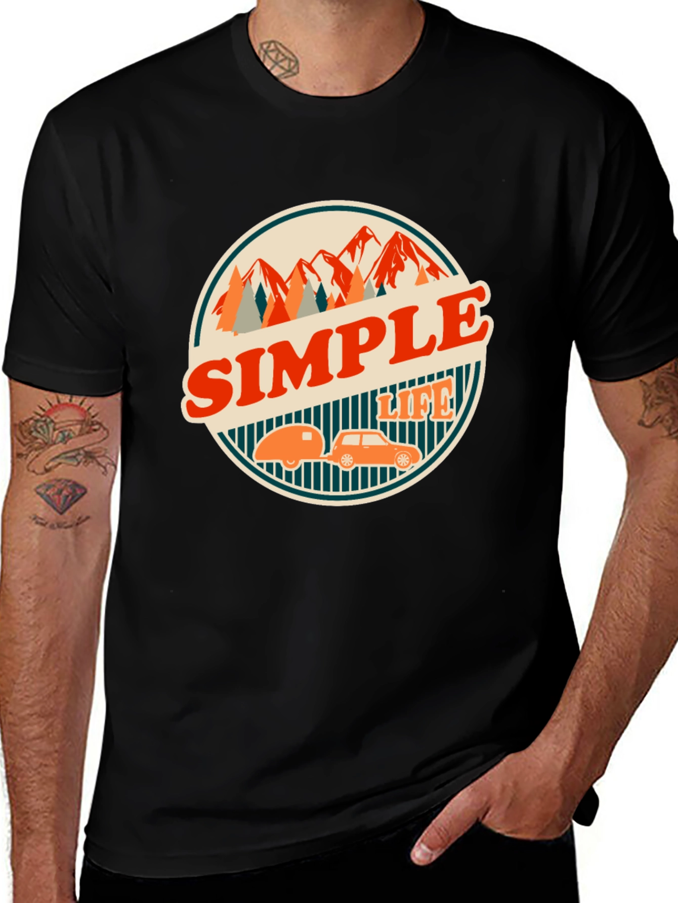 Simple Life Camping T-Shirt