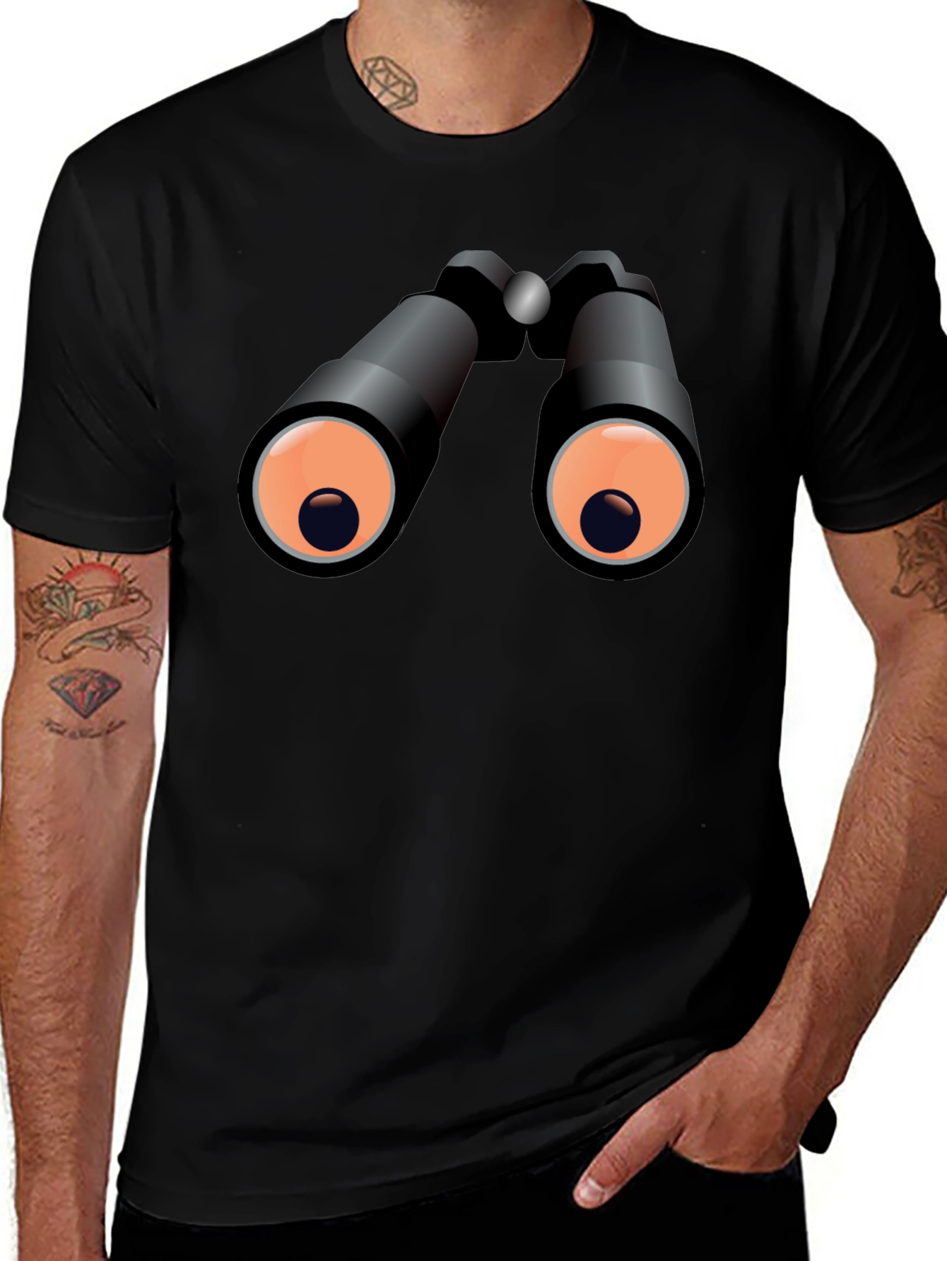 Variant 30 of Binoculars Graphic Tee - See the World!