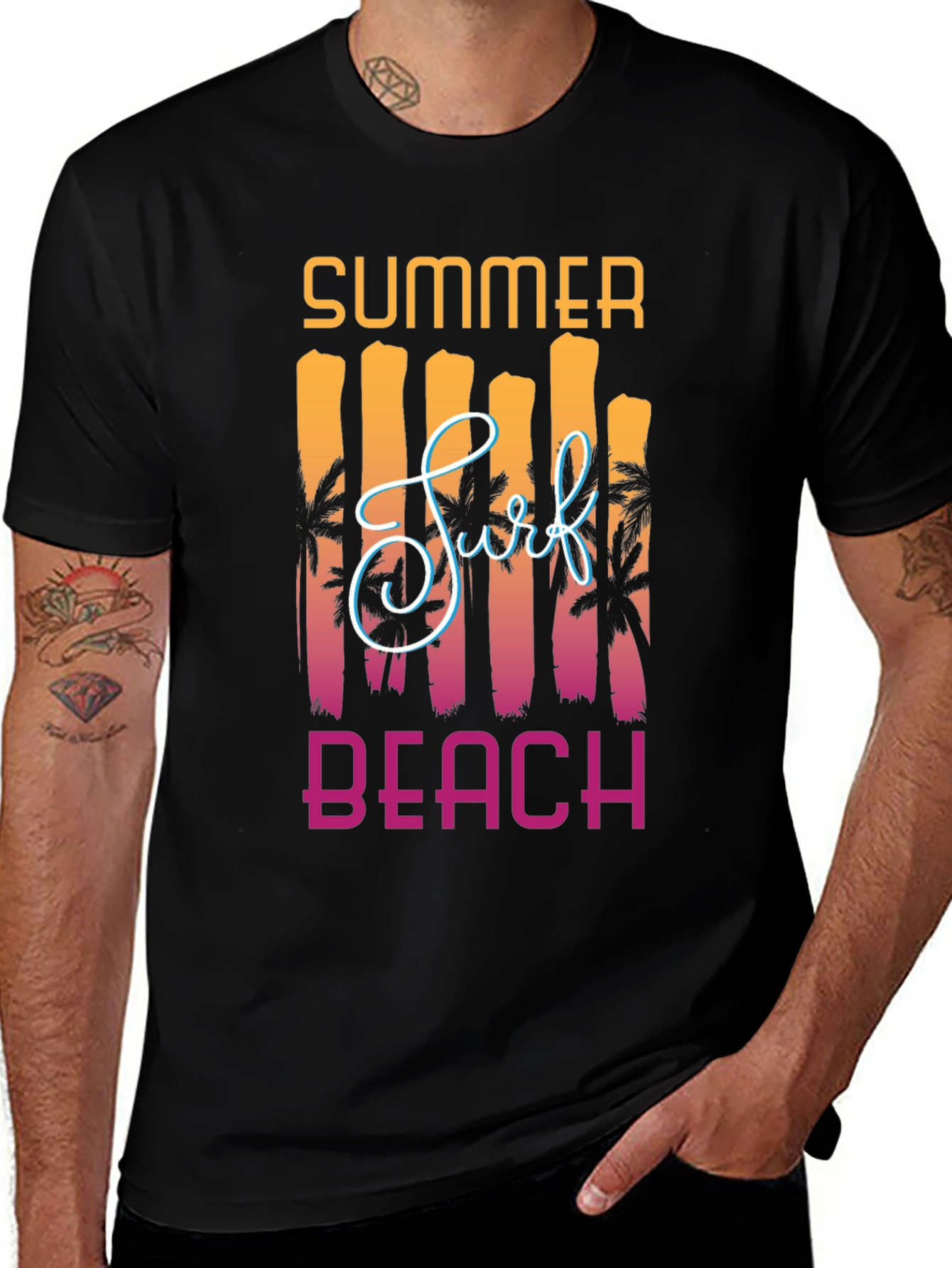 Variant 30 of Summer Surf Beach Graphic Tee