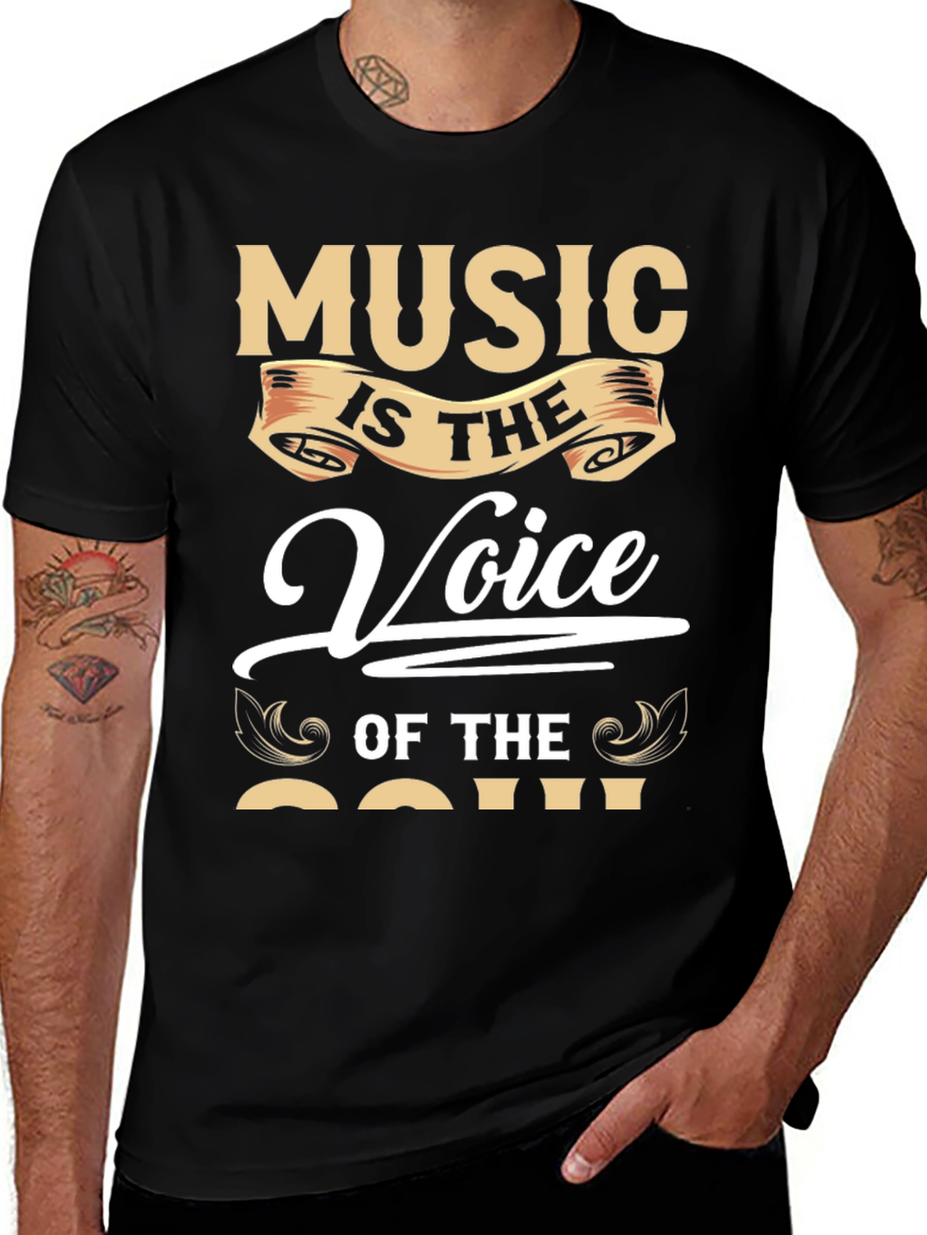 Variant 16 of Music is The Voice of The Soul T-Shirt