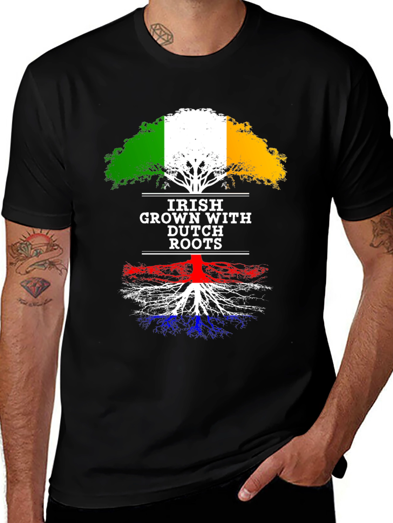 Irish Grown with Dutch Roots T-Shirt