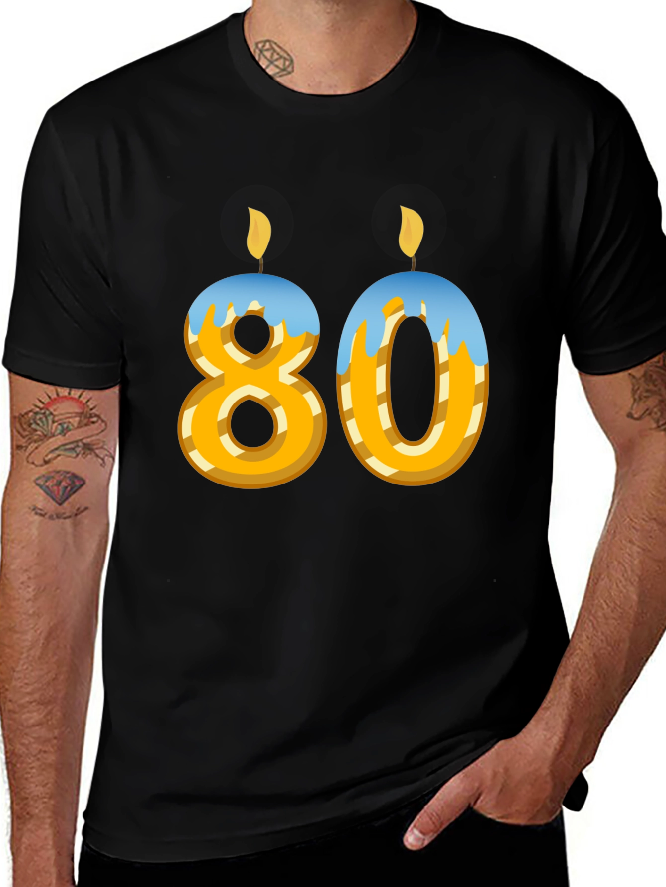 Variant 10 of 80th Birthday T-Shirt - Novelty Party Tee