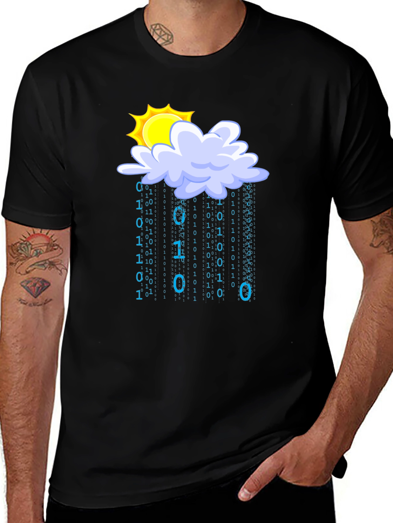 Data Cloud T-Shirt - Programmer Weather Tee