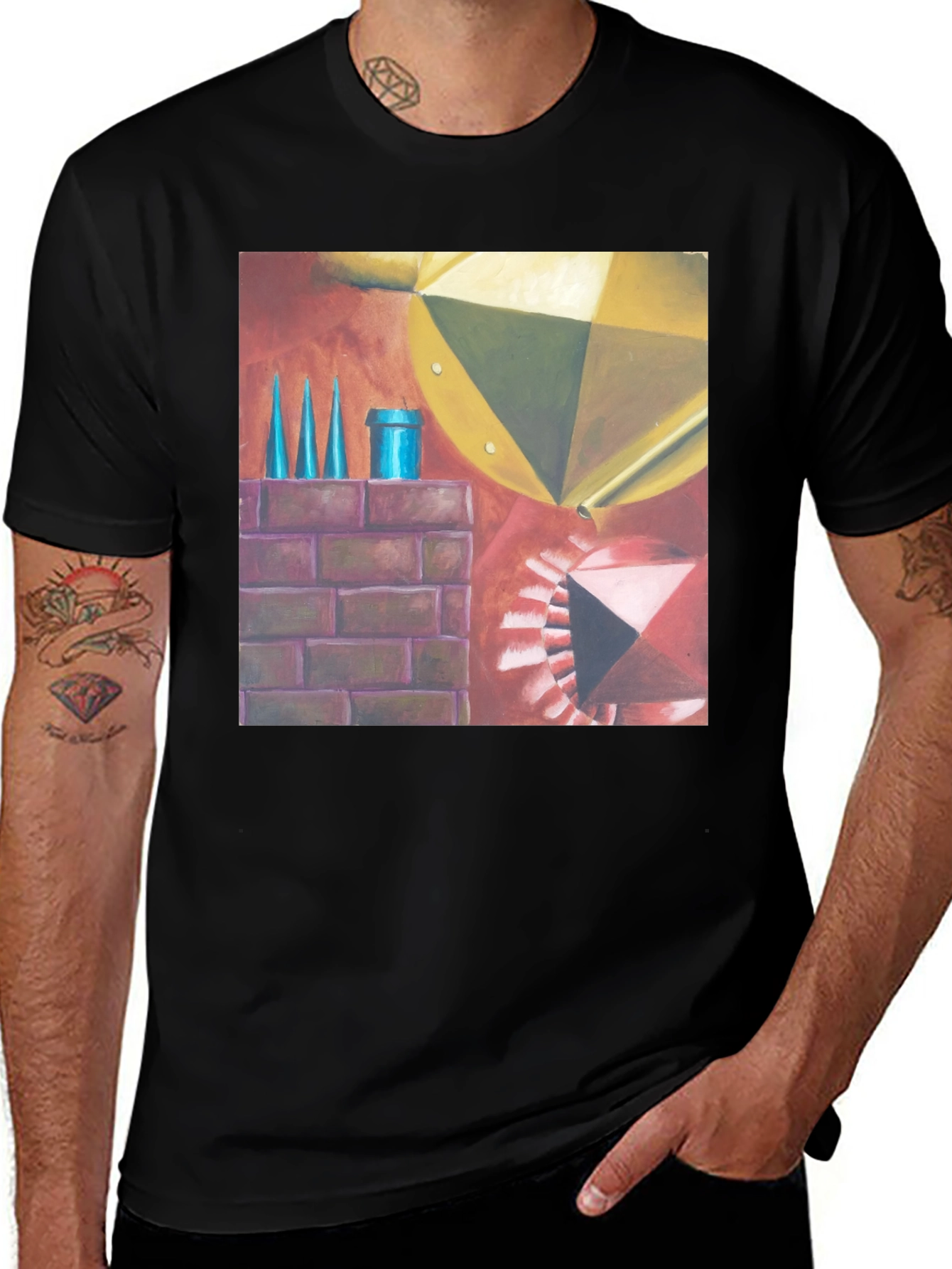 Variant 15 of Abstract Art Graphic Tee