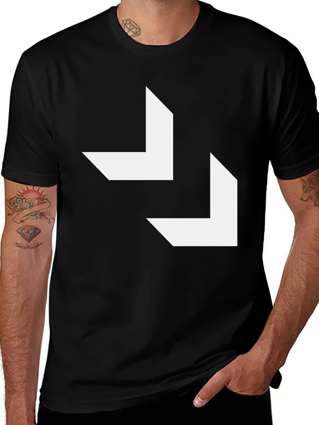 Variant 28 of Abstract Arrow T-Shirt - Modern Graphic Tee