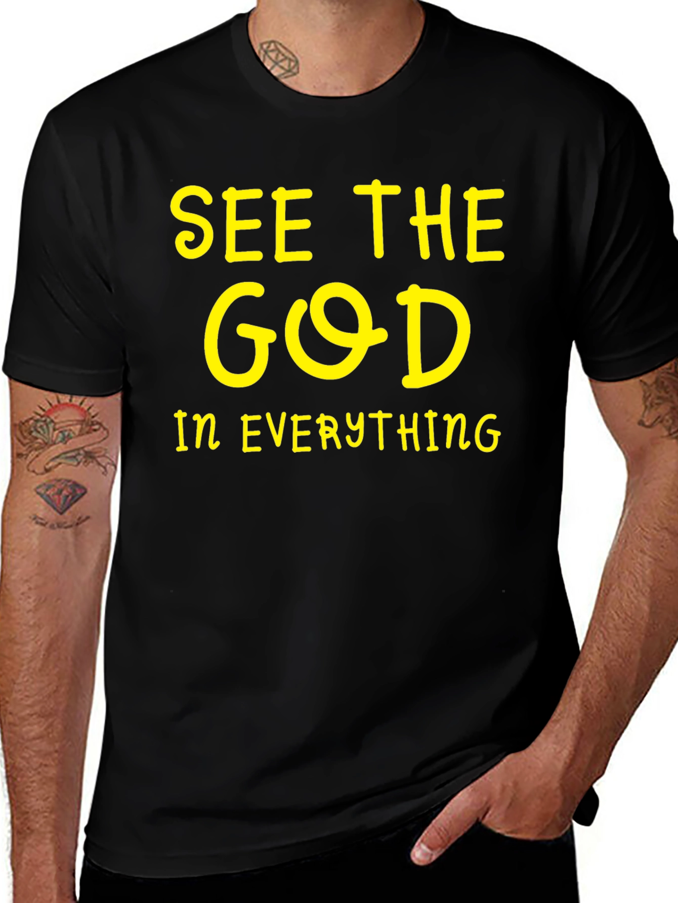 Variant 5 of See The God In Everything Graphic T-Shirt