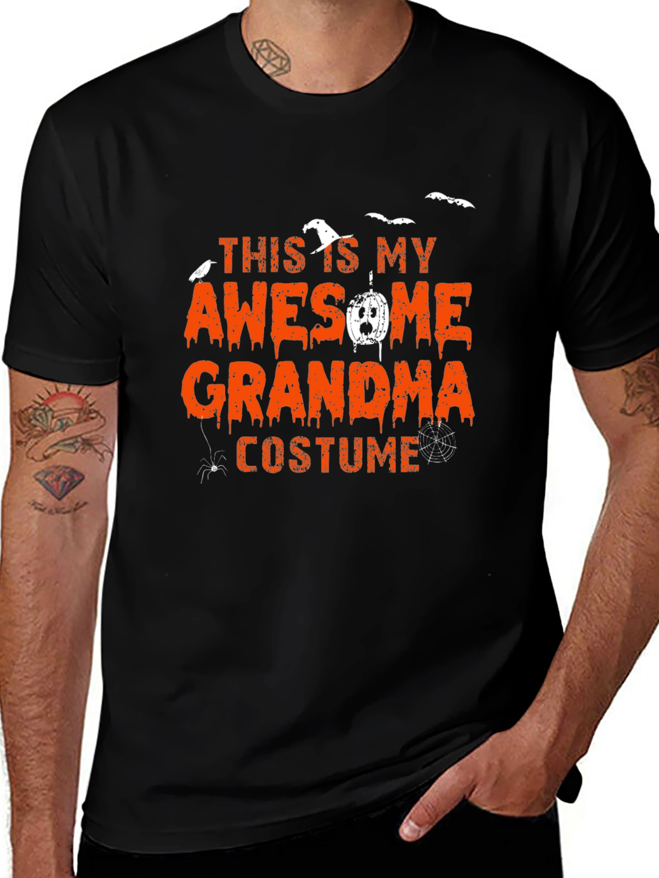 Awesome Grandma Halloween Costume T-Shirt