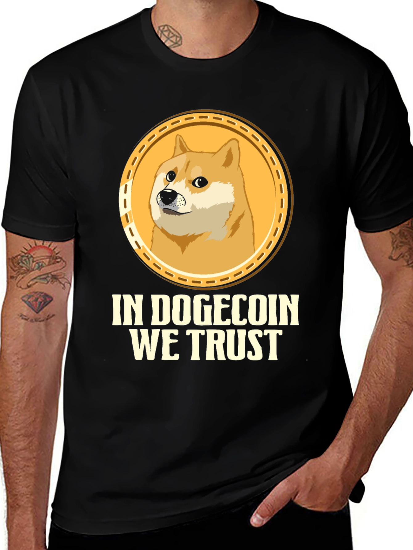 Dogecoin Trust T-Shirt - Crypto Meme Tee