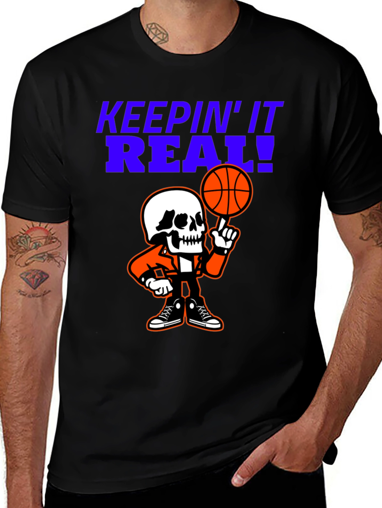 Variant 14 of Keepin' It Real Graphic T-Shirt