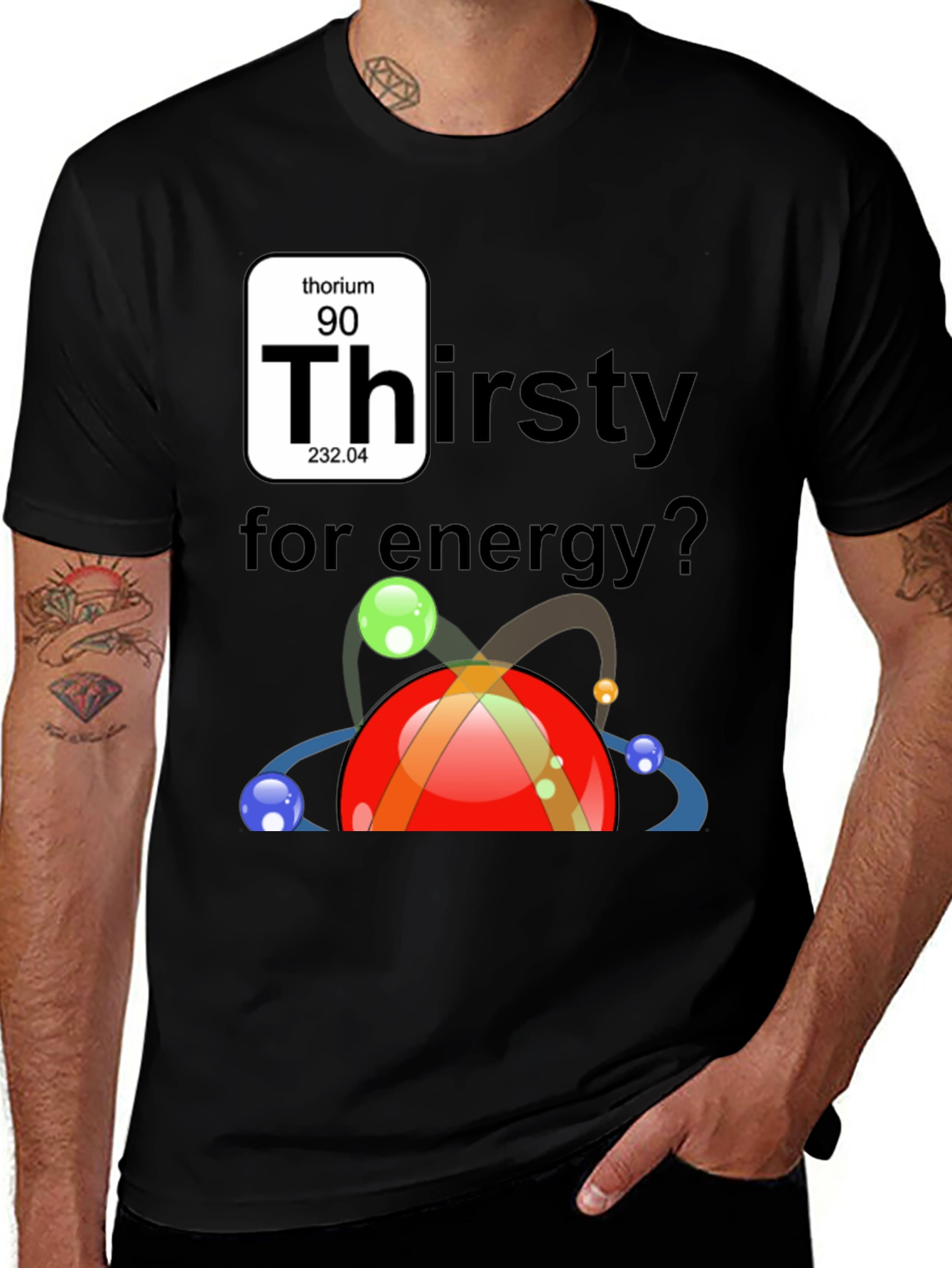 Thorium Energy T-Shirt - "Thirsty for Energy?"