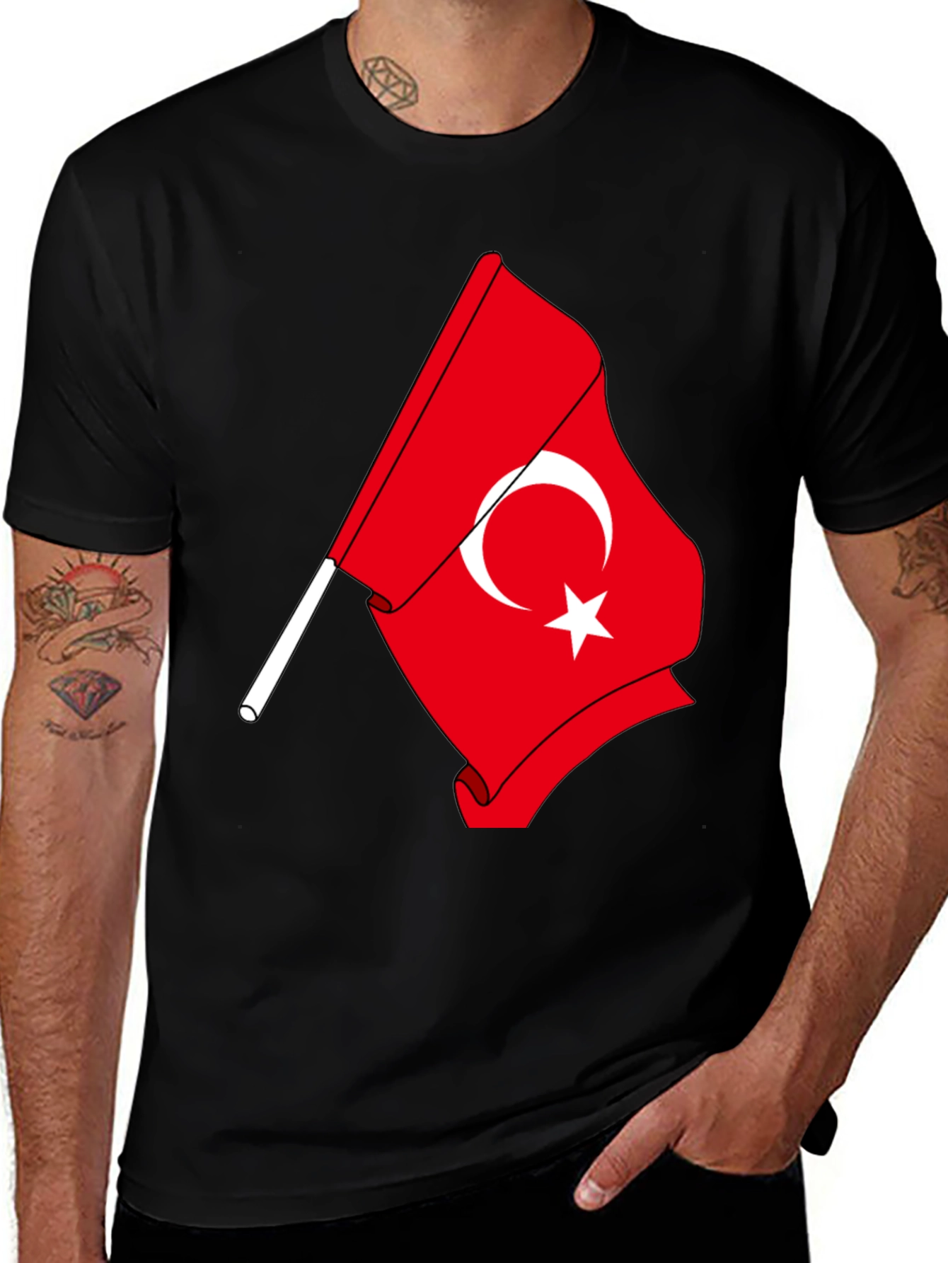 Turkish Flag T-Shirt - Show Your Pride