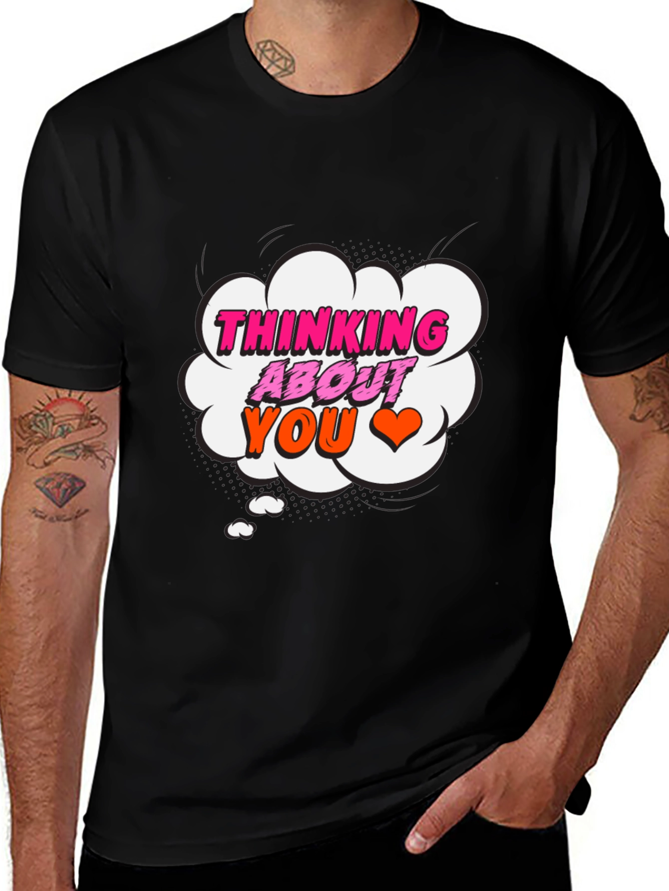 Variant 17 of Thinking About You Graphic Tee