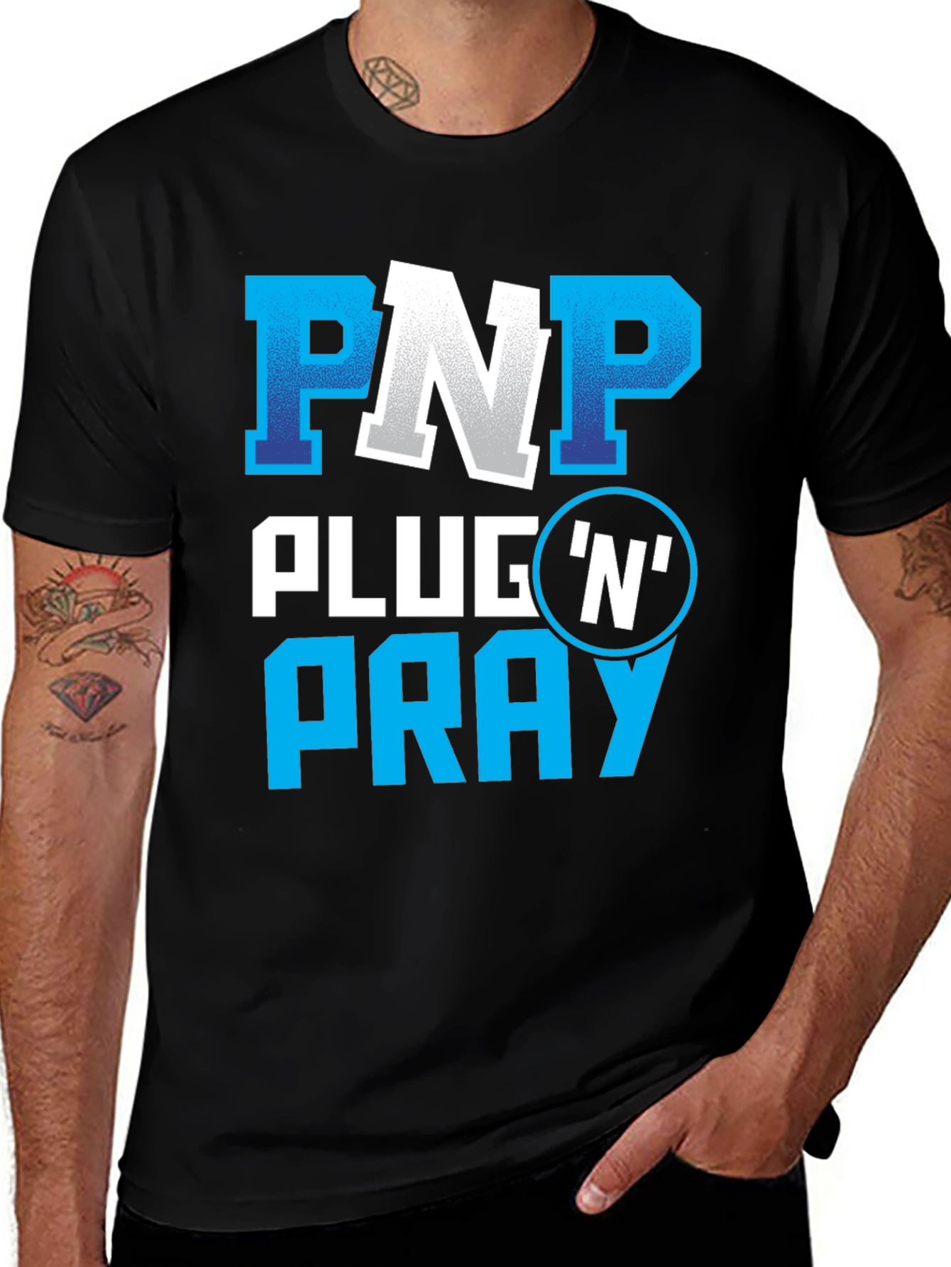 PNP Plug 'N' Pray Graphic Tee