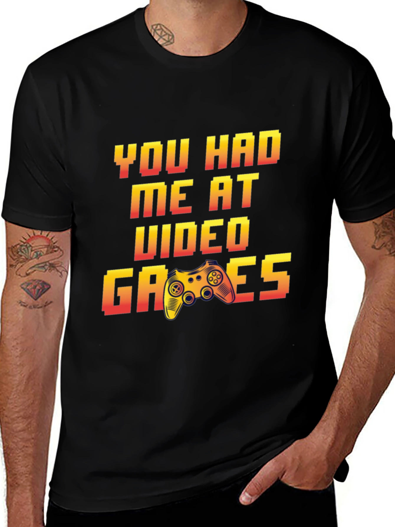 Variant 4 of You Had Me At Video Games T-Shirt